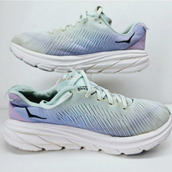 Hoka One One Rincon 3 Blue Light Running Tennis Shoes Sneakers Women Size 8 B - Picture 2 of 6